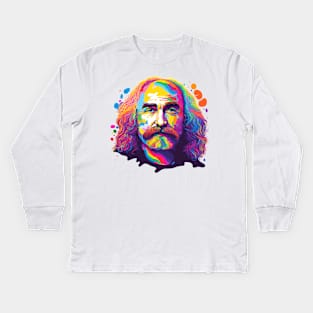 David Crosby / Retro Original Fan Design Kids Long Sleeve T-Shirt